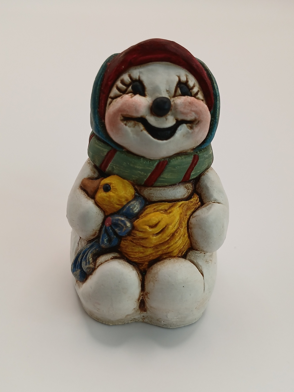 VTG Signed 2003 Linda Horn Mini Resin Figurine 2"